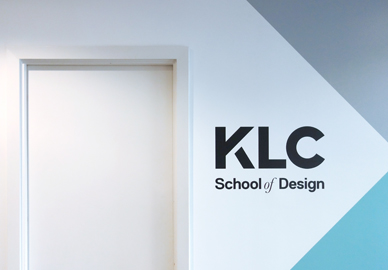 KLC self-adhesive vinyl hoarding graphics designed, printed and installed
