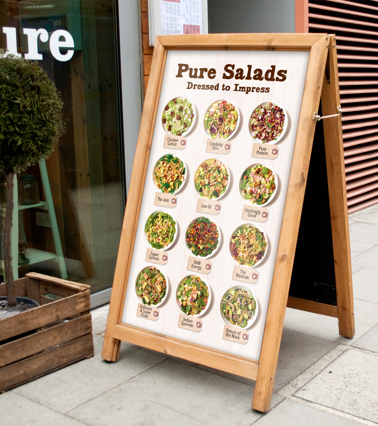 Pure made-for-you design, print and installation of interior retail graphics and signage London