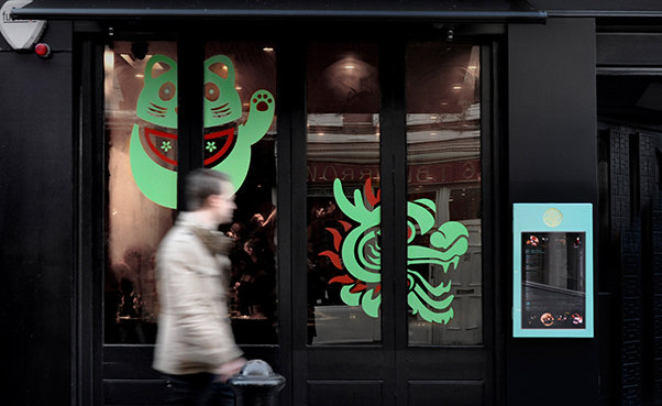 Ping Pong Chinese New Year campaigns – design, vinyl decals, print, installation London