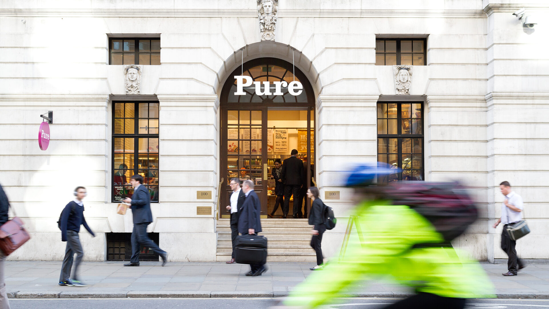 Pure made-for-you design, print and installation of interior retail graphics and signage London. point of sale graphics