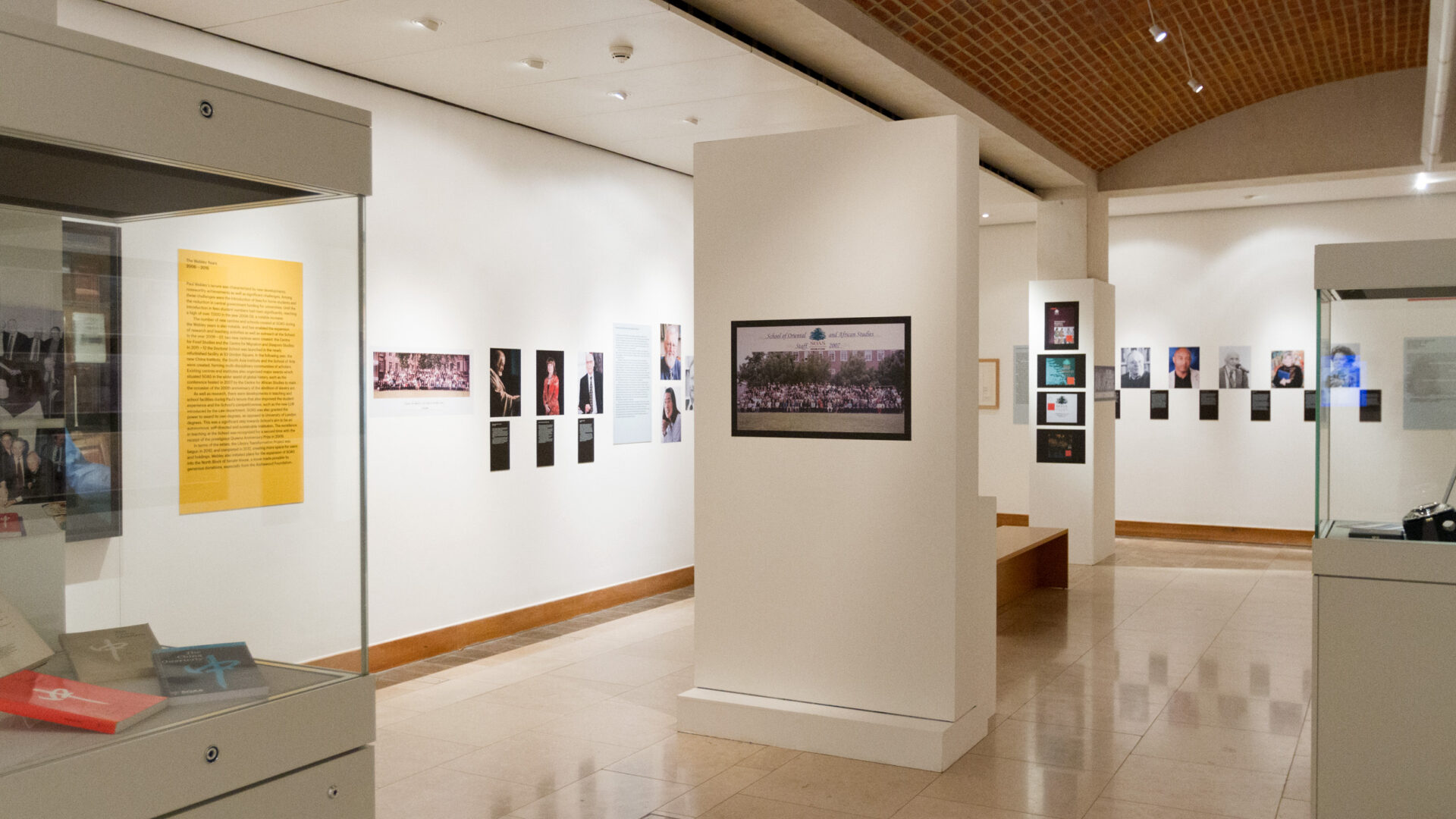 100 years of SOAS University, London exhibition at the Brunei Gallery