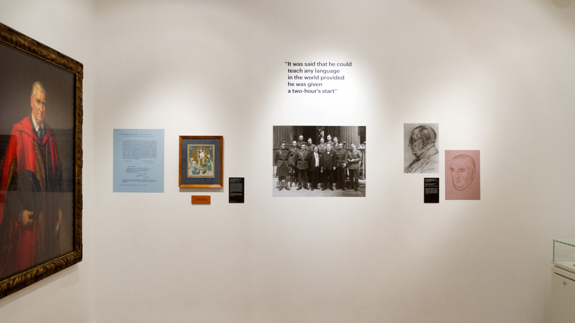 100 years of SOAS University, London exhibition at the Brunei Gallery