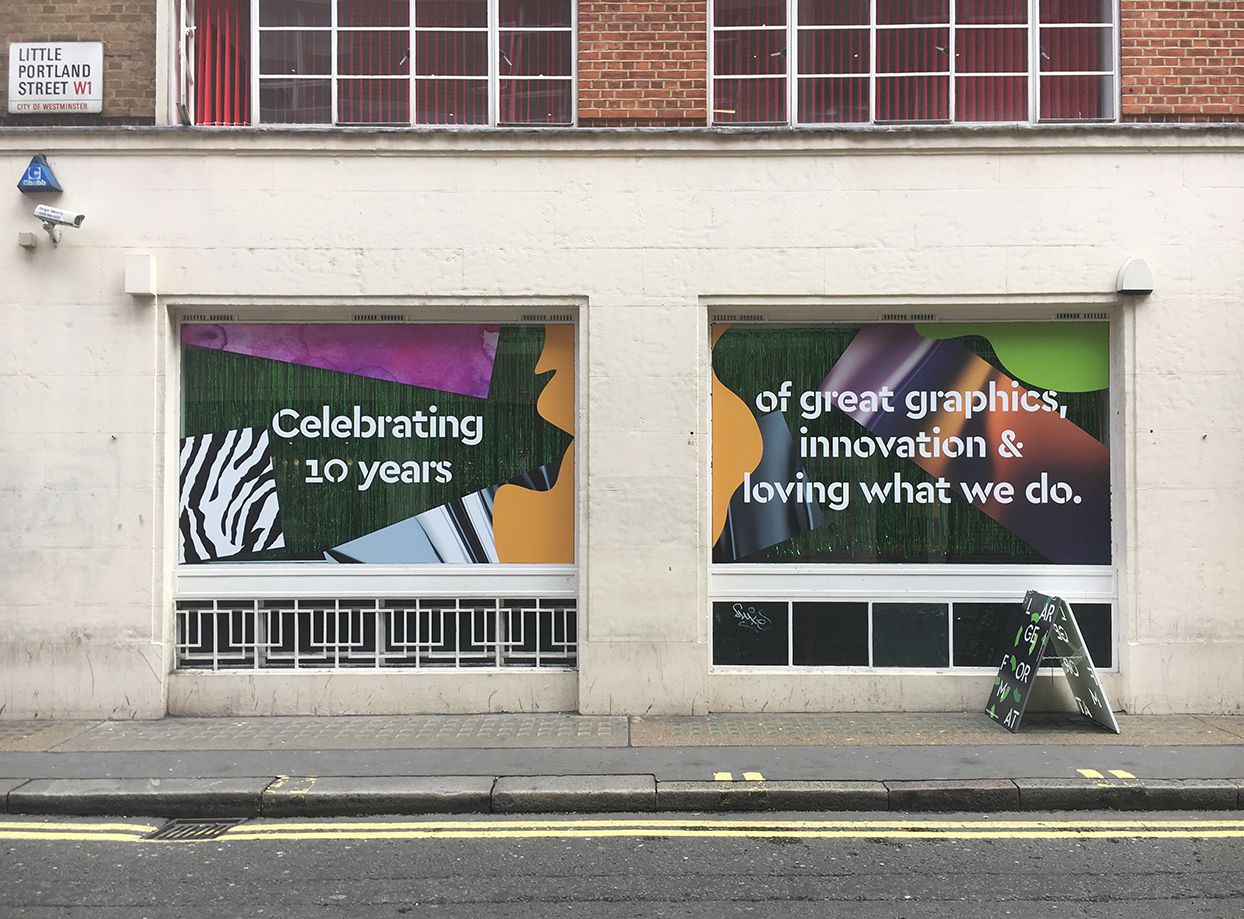 How to Produce Retail Window Graphics