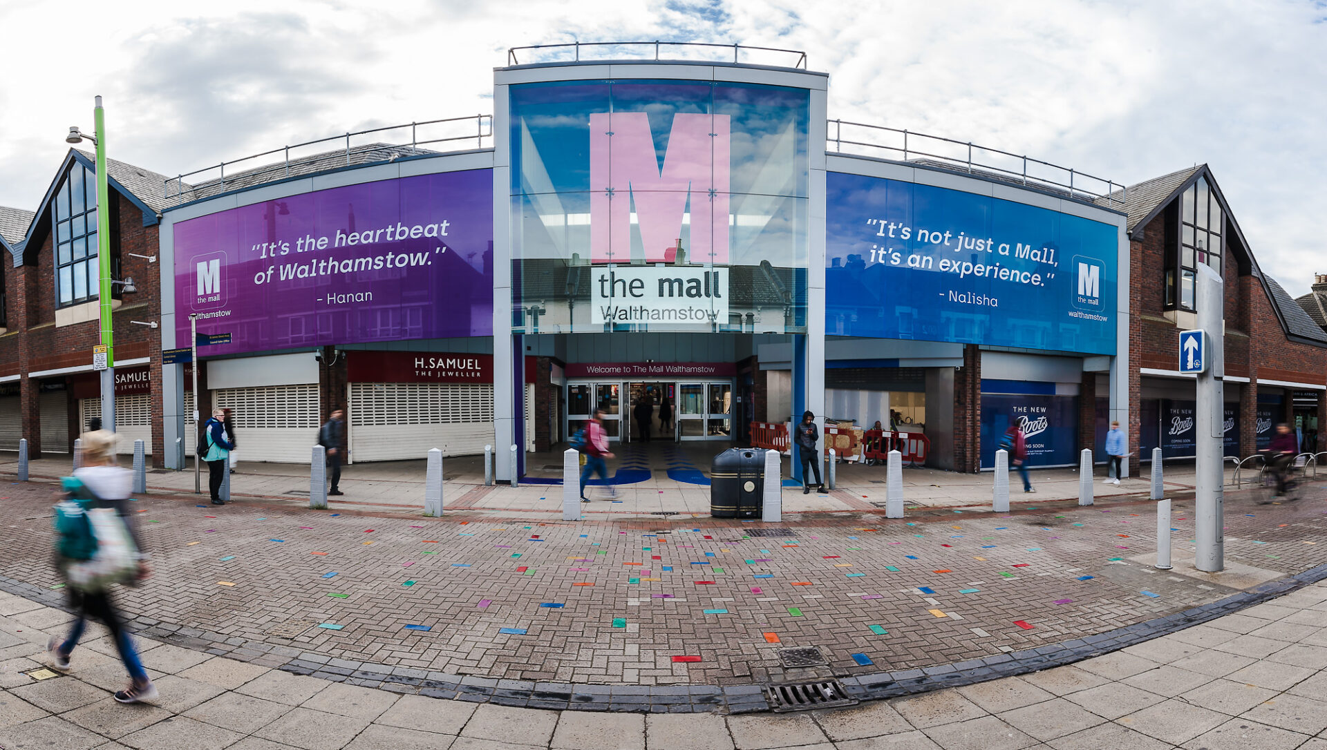 The Mall London printed large format vinyl graphics