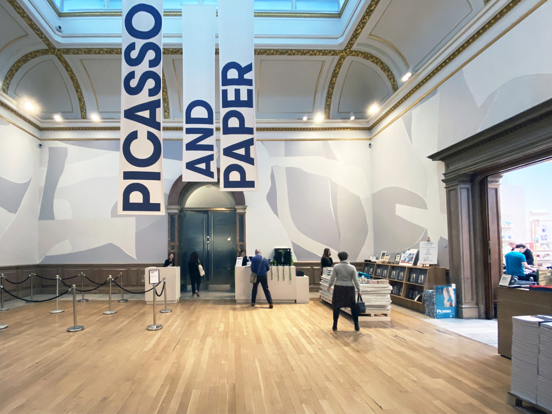 Picasso Royal Academy of Arts printed and installed wall graphics